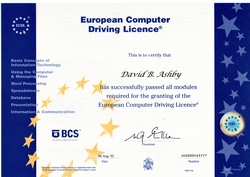 ECDL Certificate