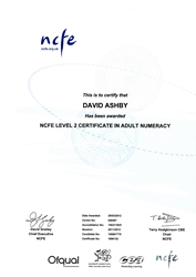 Numeracy Certificate Level 2 - Equivalent to O Level